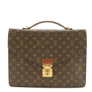 Louis Vuitton Monogram Leather Porte Document Bandouliere Document Commuters